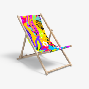 Reklaminis paplūdimio gultas "dDeck"