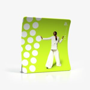 Lenkta tekstilinė sienelė "AdWall Vario Classic"