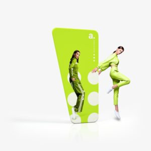 Reklaminis totemas "AdWall Vario Add" 120x240