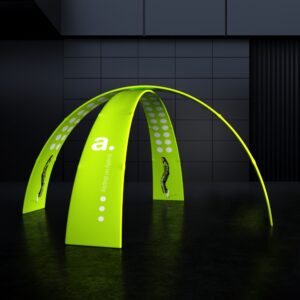 Reklaminių arkų komplektas "AdWall Vario Arch A+B" 500x270x90