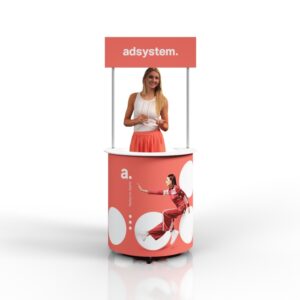 Degustacinis staliukas "AdBox Hit C" 90x215x62