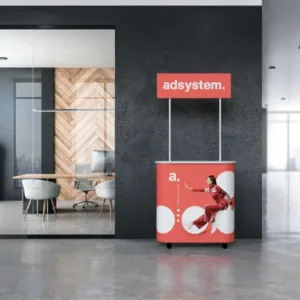 Degustacinis staliukas "AdBox Elypse Mini" 95x215x50