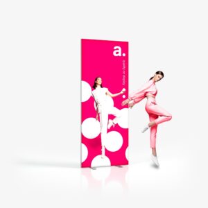 Mobili tekstilinė šviesdėžė "AdFrame Quick Single"