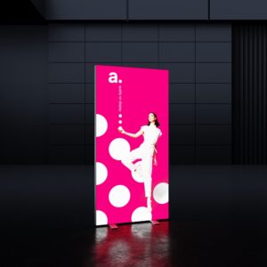 Mobili tekstilinė šviesdėžė "AdFrame Quick Single"