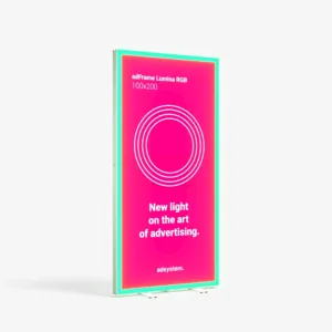 Mobili tekstilinė šviesdėžė "AdFrame Lumina RGB"