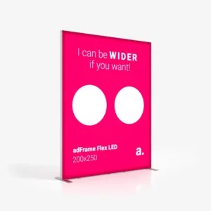 Mobili tekstilinė šviesdėžė "AdFrame Flex LED"