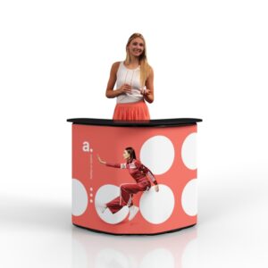 Reklaminis staliukas "AdTribune Shell" 125x97x60