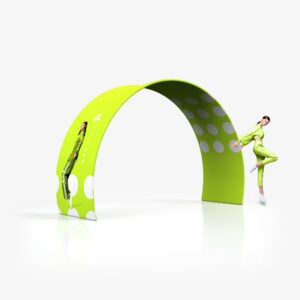 Reklaminė arka "AdWall Vario Arch C" 360x250x120