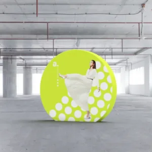 Demonstracinė sienelė "AdWall Vario Ring" 240x220x40