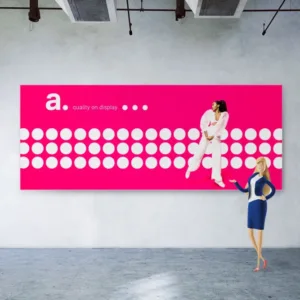 Sieninė tekstilinė šviesdėžė "AdFrame LMS"