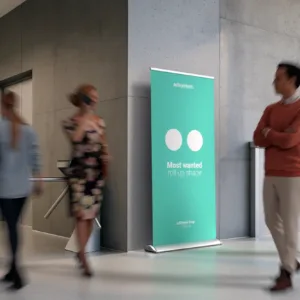Mobilus Roll Up stendas "AdStand Drop"